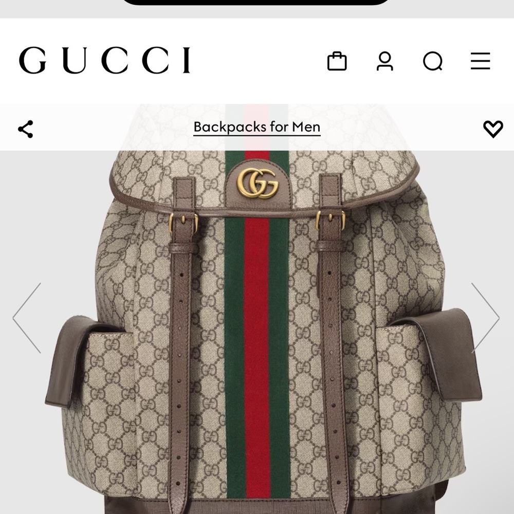 Gucci backpack